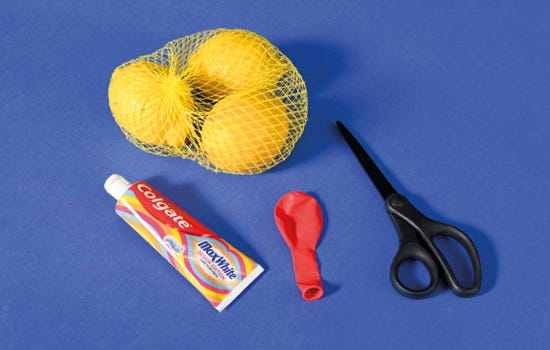 Benötigte Utensilien für deine DIY Aggro-Kugel Benötigte Utensilien für deine DIY Aggro-Kugel