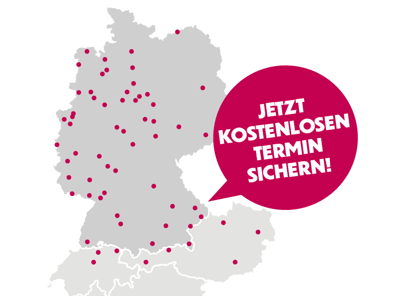 Landkarte COLOUR UP Events Landkarte mit Standorten der COLOUR UP Events von coocazoo