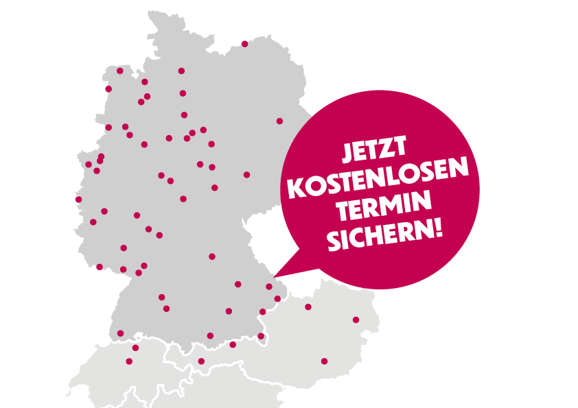 Landkarte COLOUR UP Events Landkarte mit Standorten der COLOUR UP Events von coocazoo