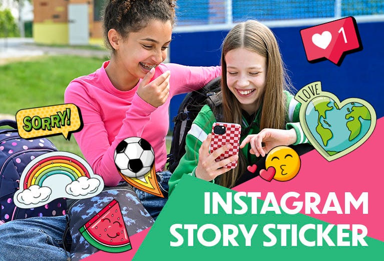 coocazoo Sticker für Instagram Storys