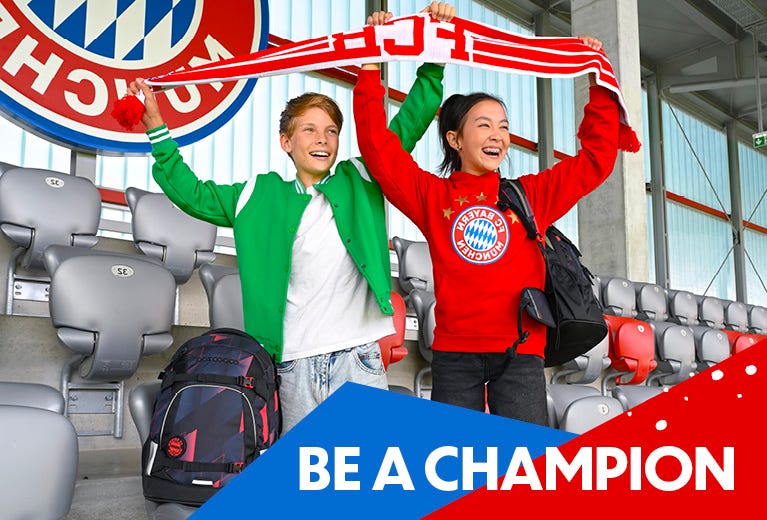 coocazoo Limited Edition Schulrucksack in Kooperation mit dem FC Bayern