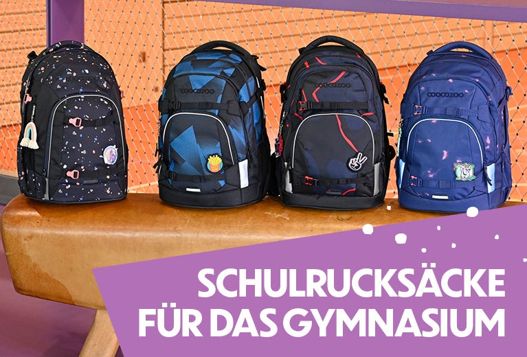 coocazoo Schulrucksäcke für das Gymnasium