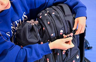 Rucksack-Befestigung